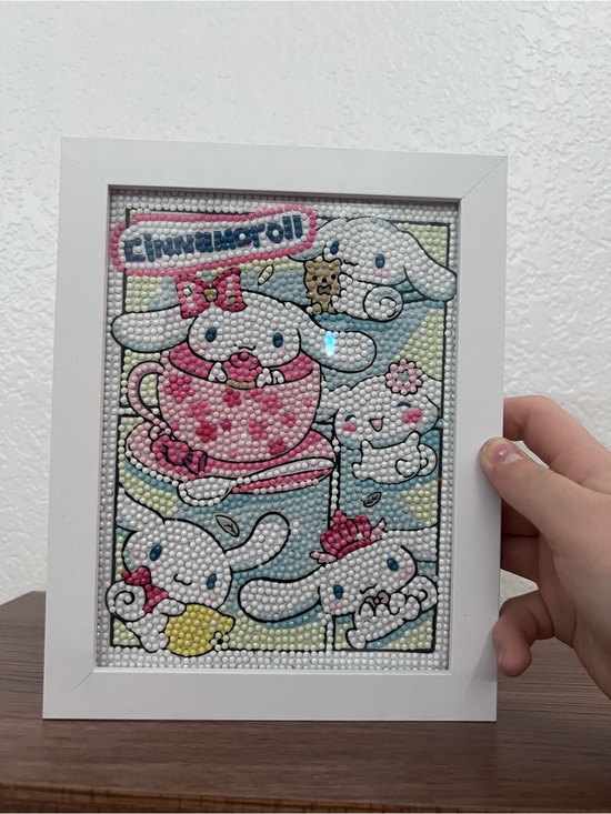 Sanrio Other - Cinnamoroll Diamond Art Framed Decor Wall Art